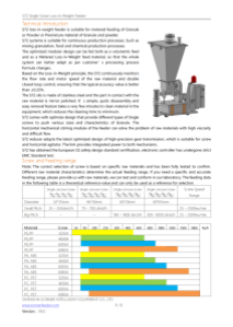 S72 Single Screw Loss-in-Weight Feeder
